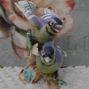 Vintage 1956 - Bluejay figurine Signed & dated